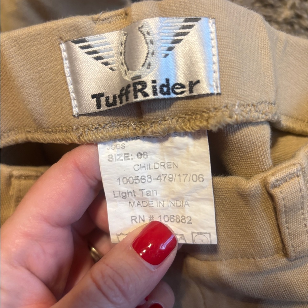 Tuff Rider English Riding Breeches Leggings - Picture 3 of 4
